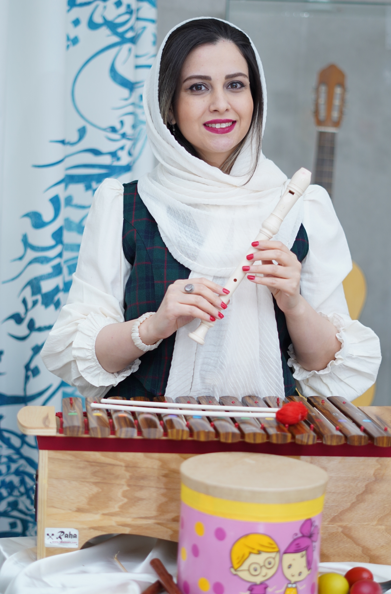 کلاس موسیقی کودک ارف،بلز ،فلوت ریکورد خانم سعیده حسین پور